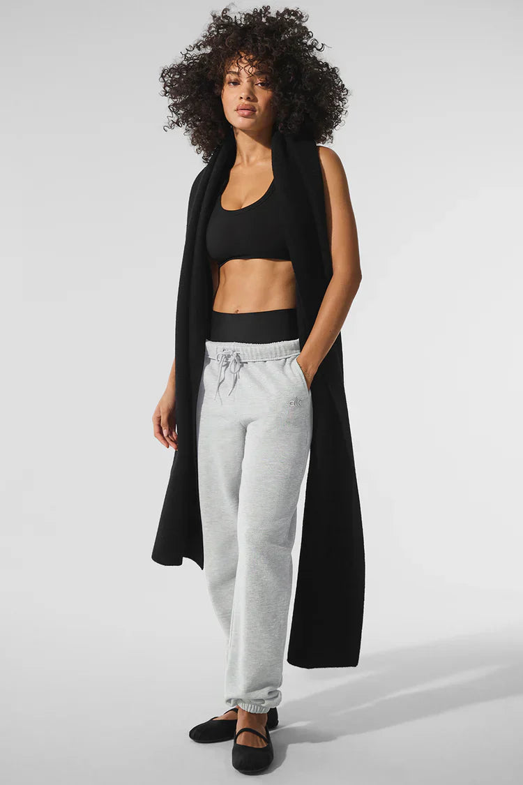 Écharpe Oversize En Laine Mérinos "new"